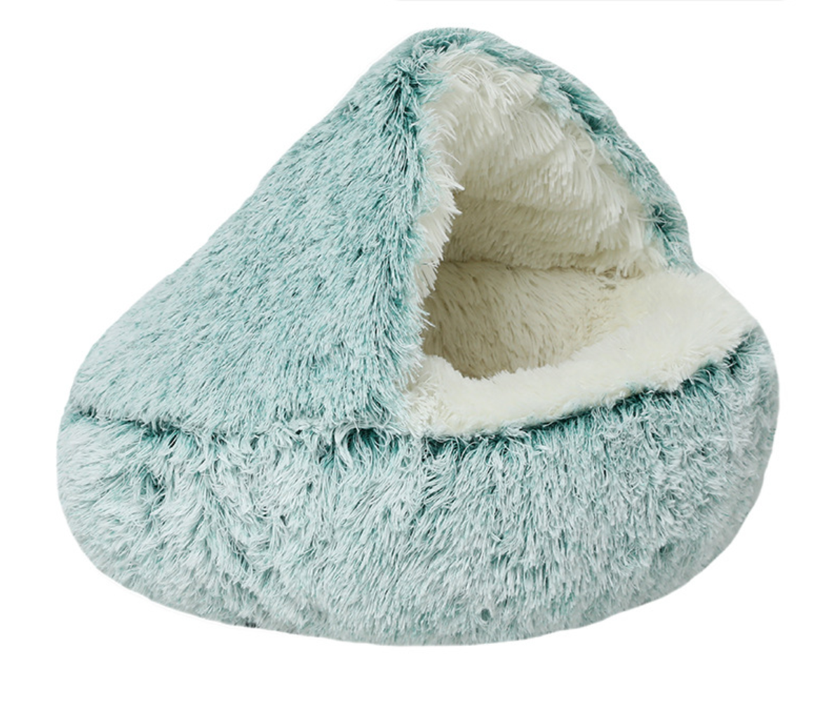 Round Plush Pet Bed